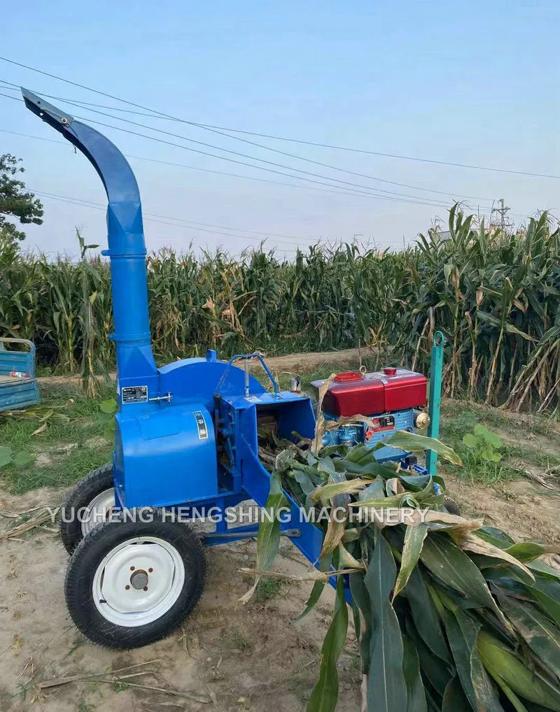 High Efficiency Cow Grass Cutting Machine Straw Chopper Silage Chaff Cutter for Livestock