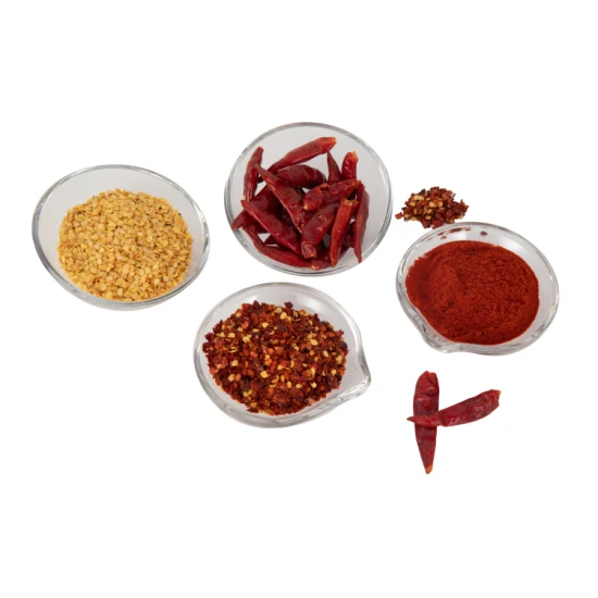 Semi puri di peperoncino rosso, semi di paprika, semi di pepe, semi di pepe di cayenna per il gusto piccante degli ingredienti alimentari